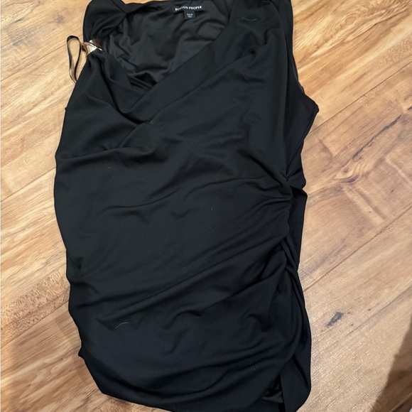 Boston Proper Elegant Black Sleeveless Top - Picture 3 of 3